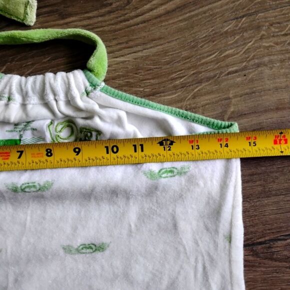 RARE GRAIL y2k Shorts Shirt Ecko Red Terry Cloth Halter tank set 2 piece echo🔥 - Picture 6 of 12